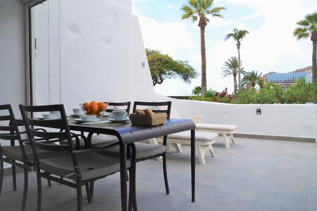 Mogán Apartamento Puerto Rico - Primera Linea De Playa מראה חיצוני תמונה
